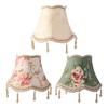 E27 Table Lamp Shade European Style Pearl Tassel Wall Lamp Cover Luxury Shading Floor Lamp Dust Cover Bedroom Wall