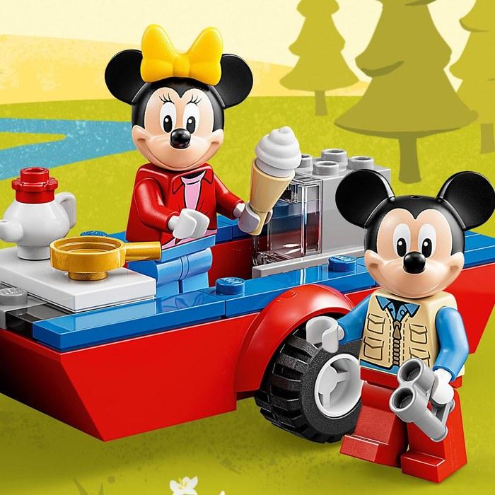 LEGO Mickey & Friends Mickey and Minnie's Camping Adventure 10777, Multicolor
