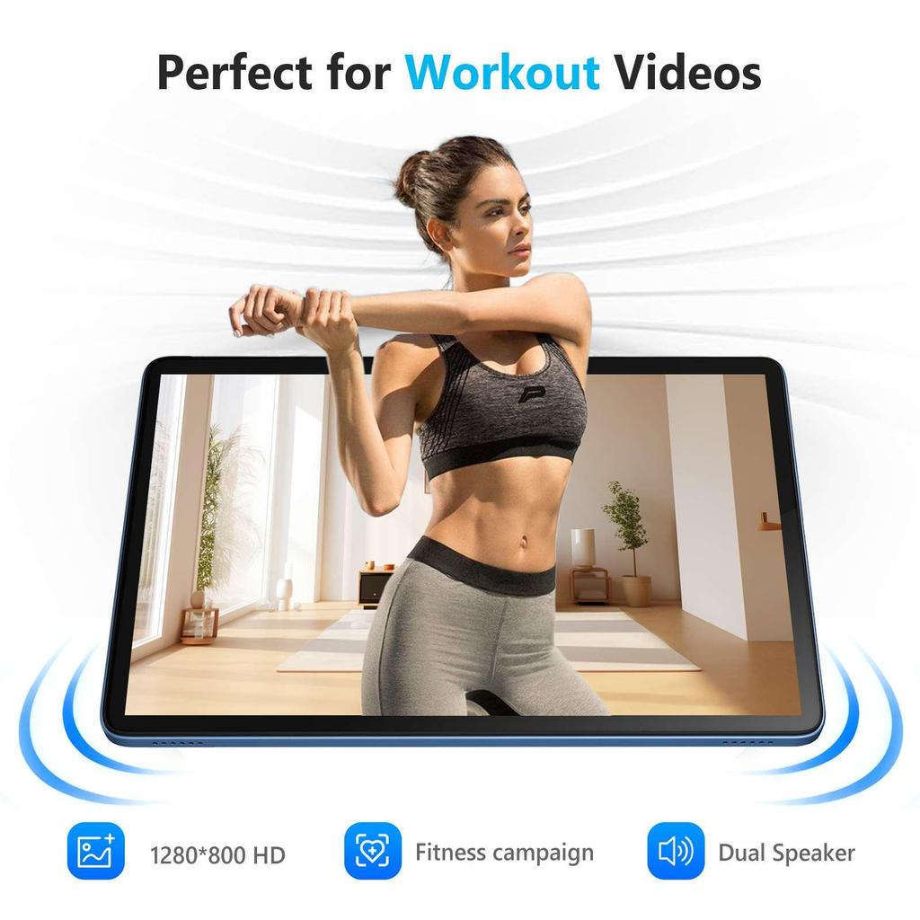 G-tab T9 PRO 10.1" Android Multi-functional tablet,5500mAh battery,4GB RAM+128GB storage,1.8GHz Quad-core Processor,high-speed 2.4G/5G Dual-band WiFi.