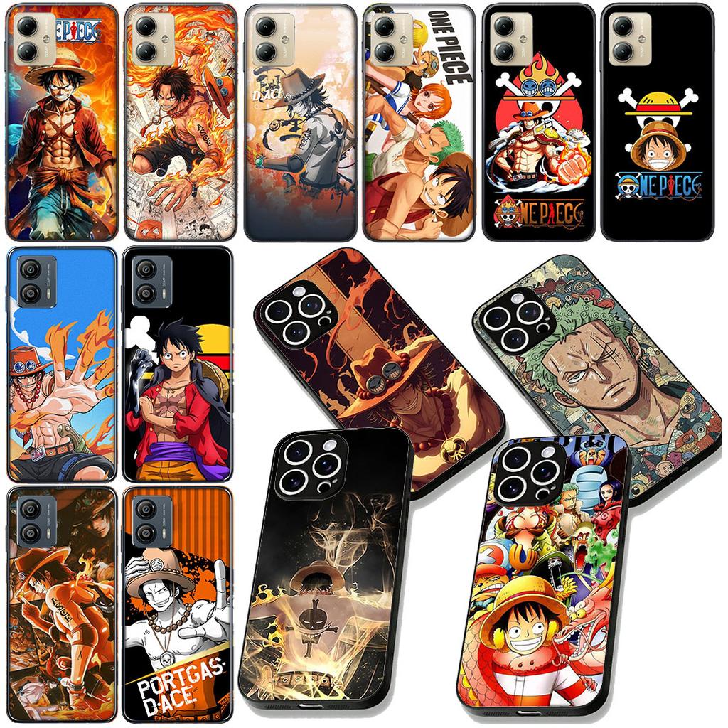 Portgas D Ace Luffy Zoro ONE PIECES Phone Case for Xiaomi Redmi Note 12 11 10 A3 Pro 10A 10C 12C Note12 5G Cover Casing