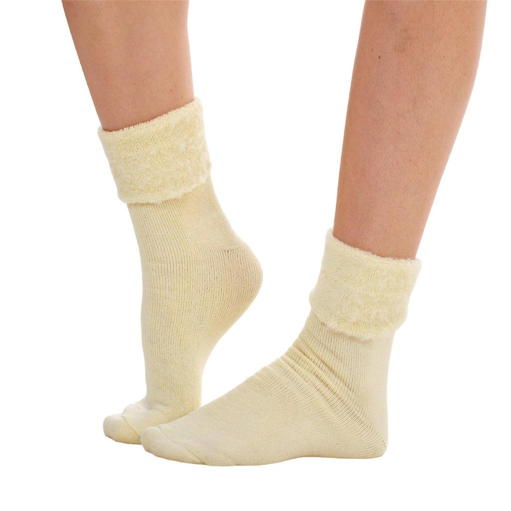 Soxy Womens/Ladies Thermal Fleece Socks (Pack of 6)