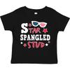 Inktastic Star Spangled Stud With Sunglasses And Stars Toddler T-Shirt Fourth
