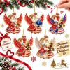 Flat Zodiac Sheep Ornament Acrylic Lamb Hanging Decor Christmas New Year Decoration