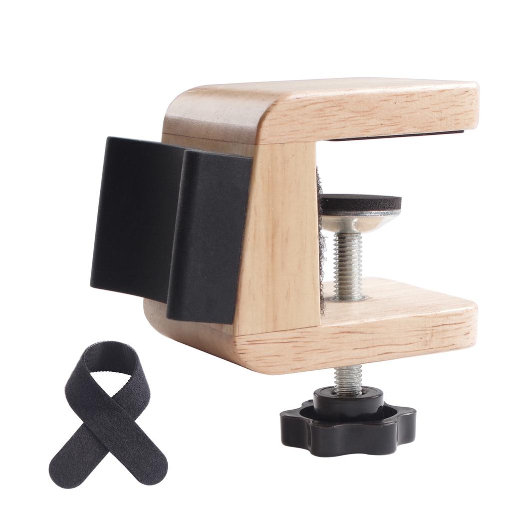 Guitar Neck Rest Cradles Desk Edge Clamps Nonslip Guitar Bass Holder Guitar Neck Cradles for Acoustics/ Electric Guitar