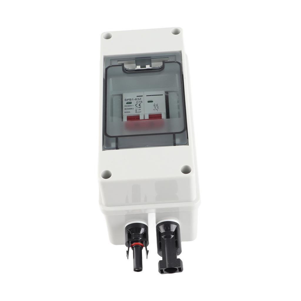 Solar Disconnect Switch Mini Circuit Breaker with IP65 Waterproof Distribution Box PV Disconnector DC500V