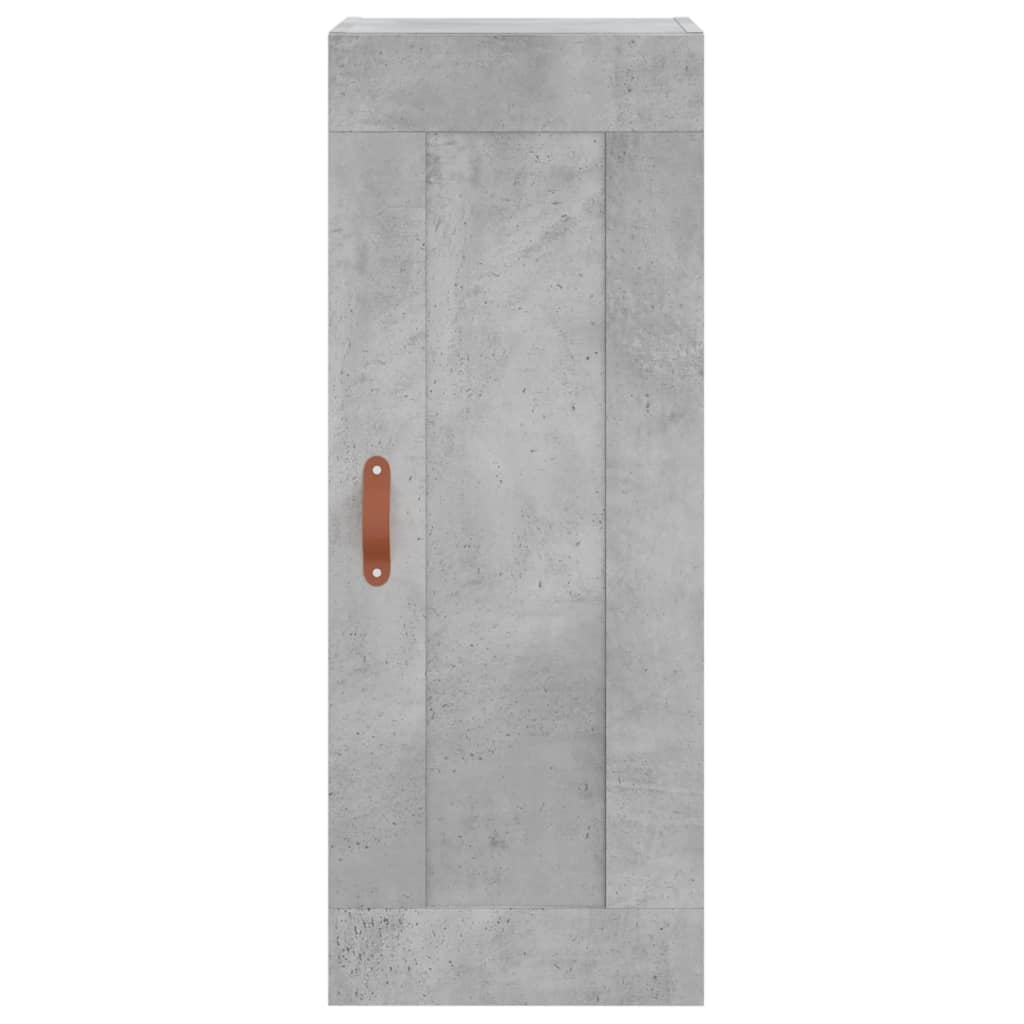 Highboard Concrete Grey 34.5 x 34 x 180 cm Particleboard