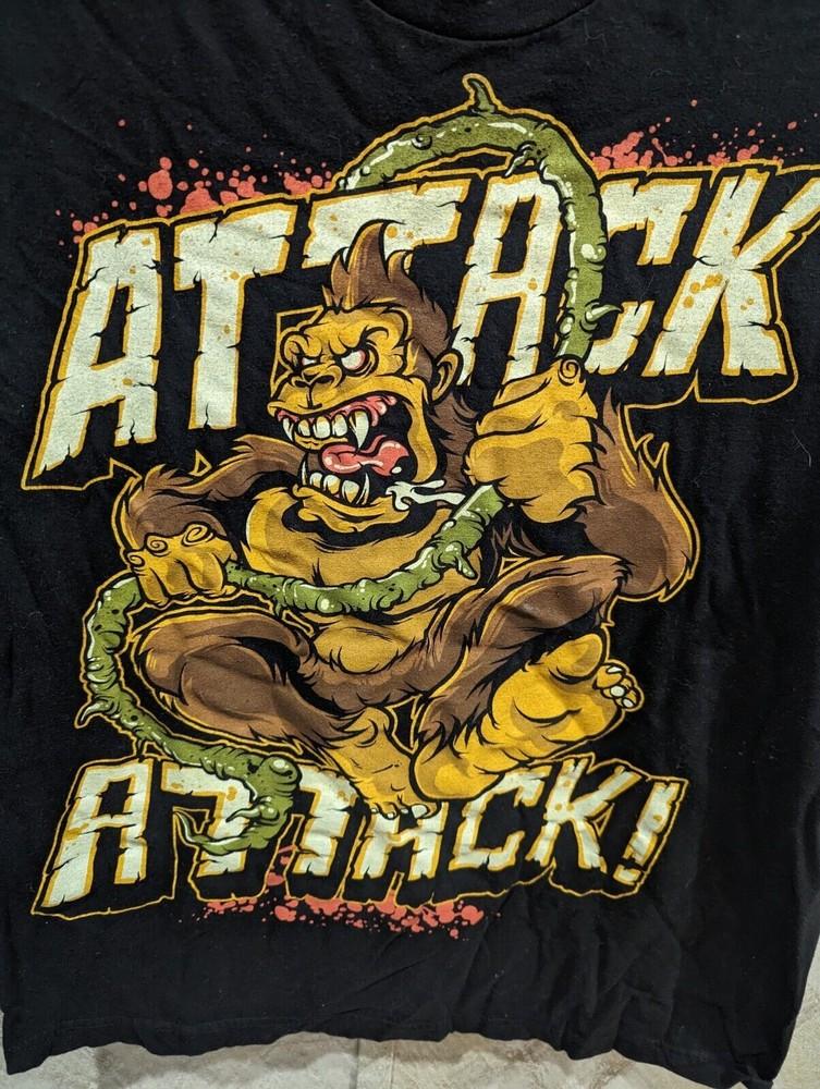 Attack Attack Band Gorilla T-shirt Unisex Short Sleeve S-5Xl Shirt Unisex T-Shirt S