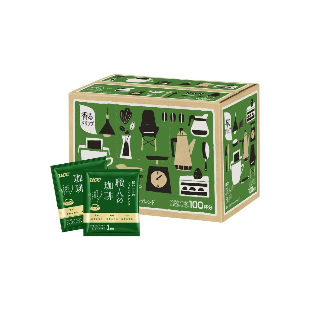 

UCC Artisan Coffee Drip Coffee Deep Rich Special Blend 100 чашек 700 г