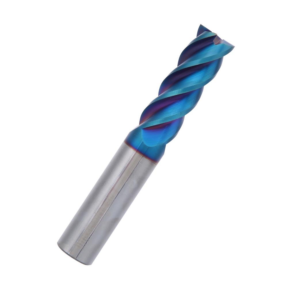 

Фреза с покрытием NanO HRC65 градусов из вольфрамовой стали с 4 канавками и плоской головкой с ЧПУ 16x45x16Dx100L