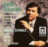 CD DAVID DIAMOND - GERARD SCHWARZ, SEA - Symphony No. 2 / Symphony No. 4 / C DE3093 Delos 1990 US Classical Used