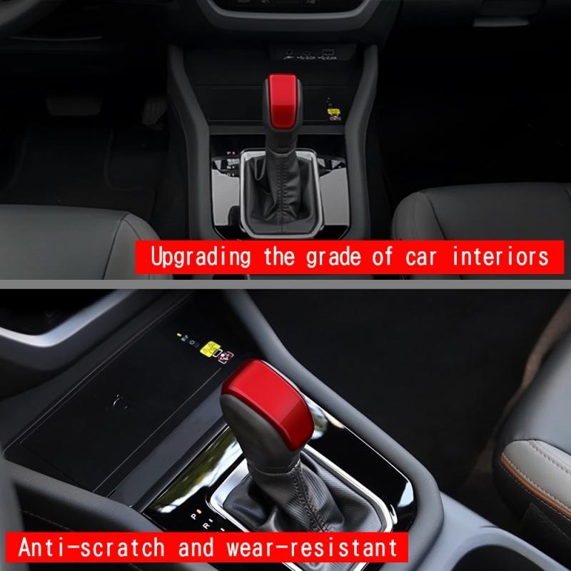 For Subaru Forester 2025 2026 ABS Hybrid Fuel Car Gear Head Shift Knob Cover Handball panle Trim Sticker Interior Accessories