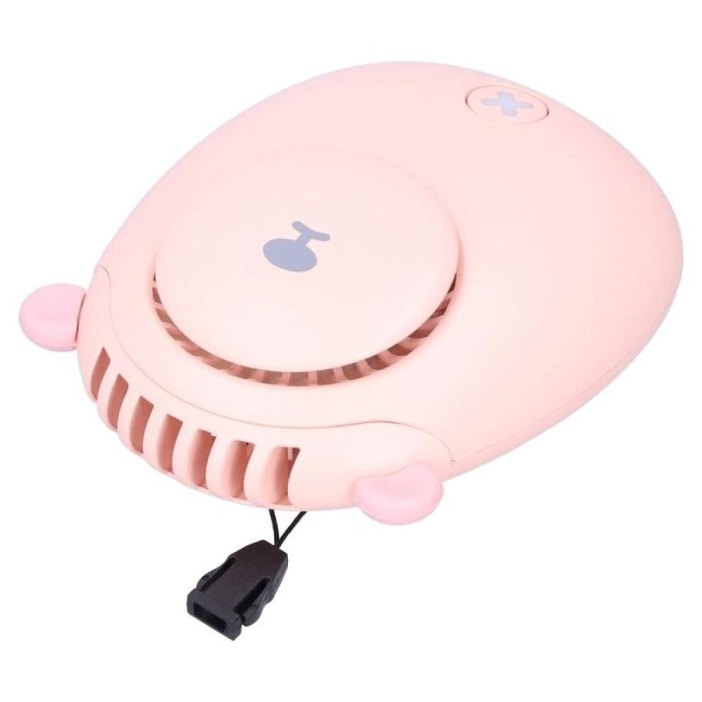 Mini elektrische ventilator, draagbare nekventilator met 3 snelheden, USB-opladen, voor de zomer, doe-het-zelf accessoires