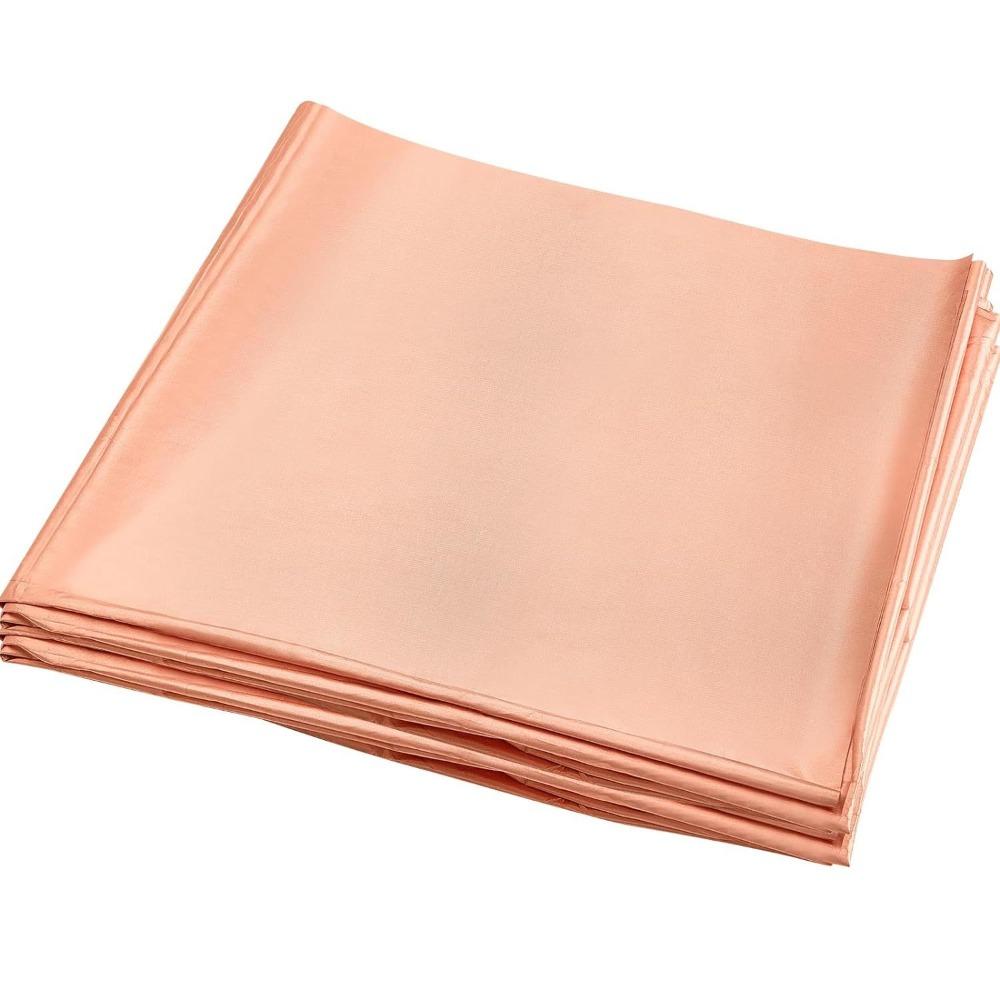 

Copper Polyester WiFi/RF Anti-Radiation Cloth 1.1x1Meter Conductive Copper Fabric