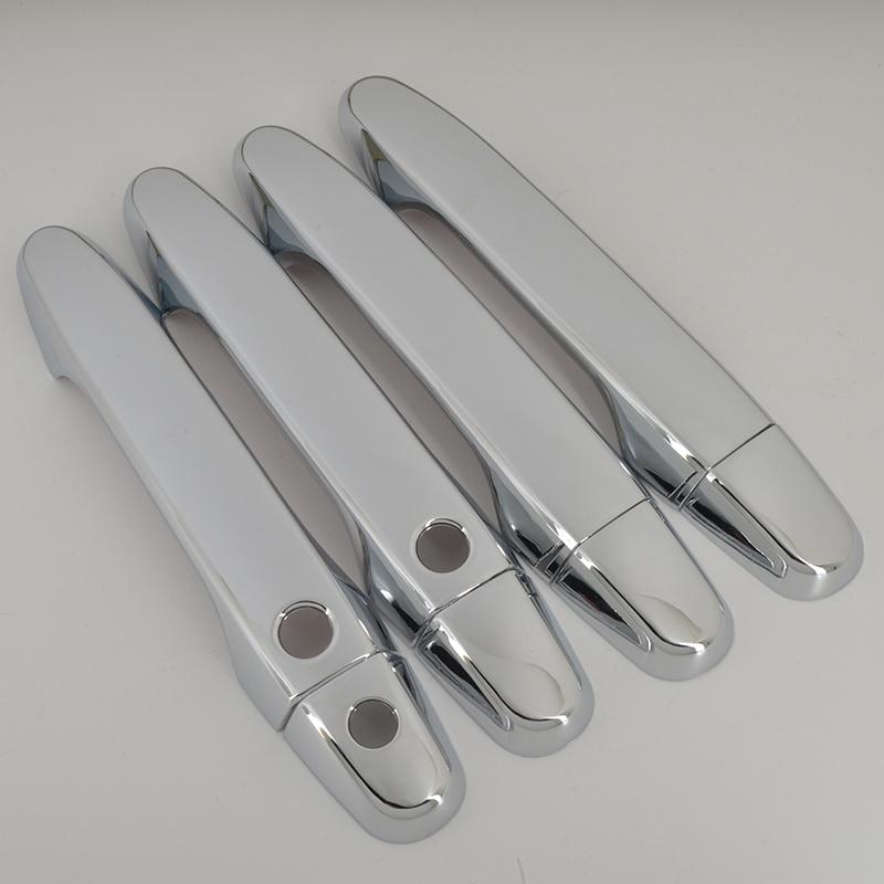 For Honda JADE 2014- chrome silver Door Handle Cover Bezel Trim 2015 2016 2017 2018