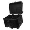 Motorcycle Rear Case 45L Aluminum Alloy with Safety Lock Quick Release Waterproofing Universal Trunk Top Box