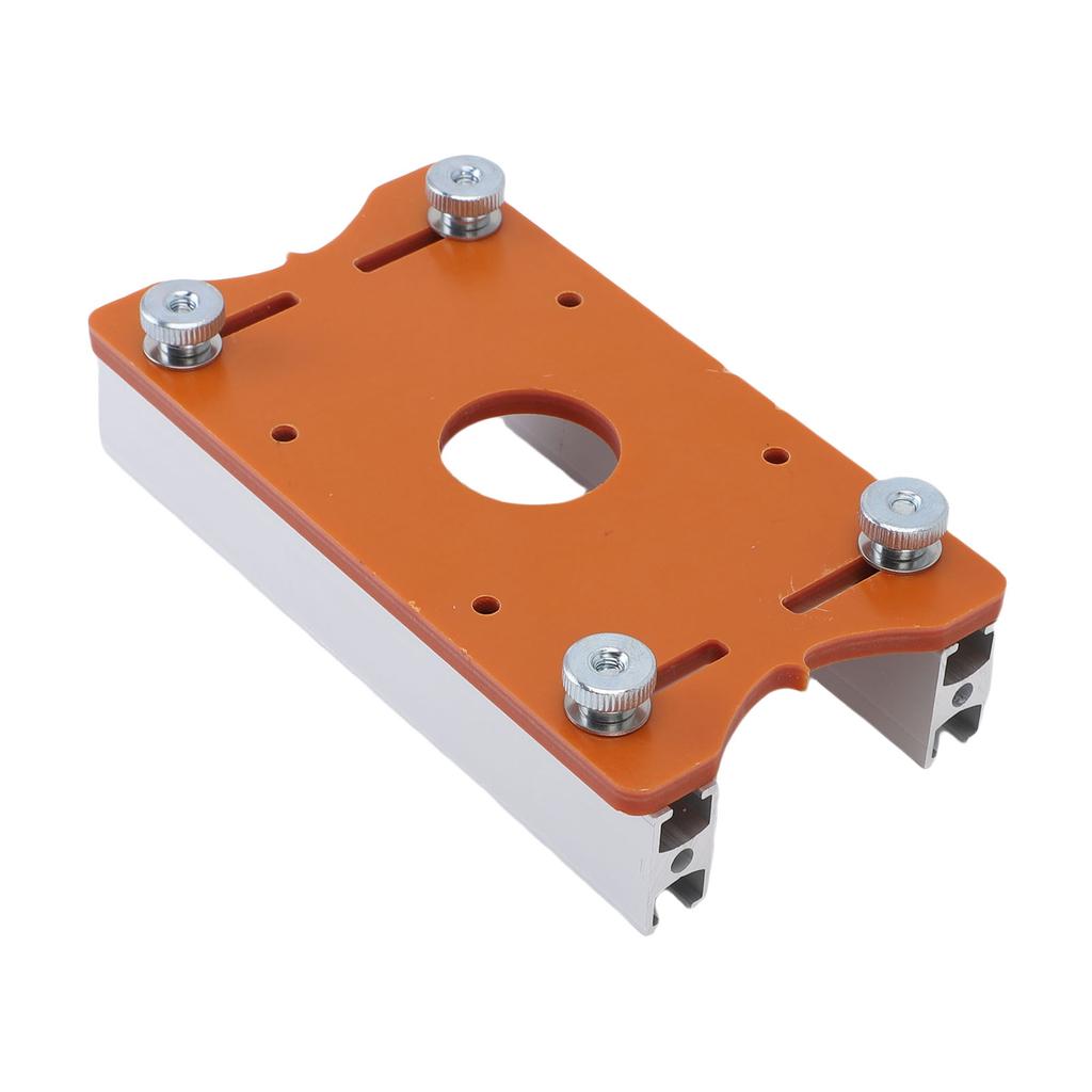 Wood Trimmer Base 2 In 1 Wood Router Base Slotting Bracket for Trimmers Inner Diameter 65mm Wood Thickness Range 0 5cm