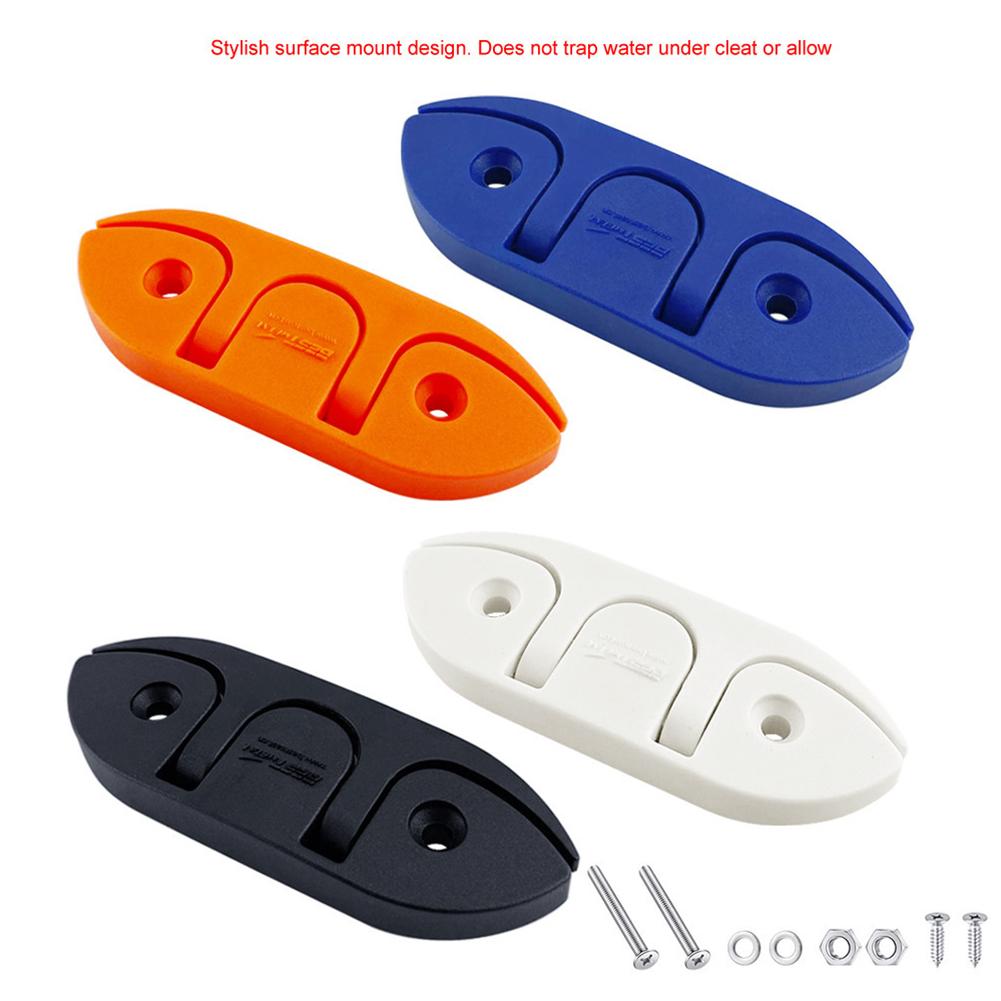 Folding Boat Pull Up Cleat Lightweight Corrosion-resistant High Strength Boat Marine Kayak Cleat Accessories