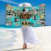 Western Series Yellowstone Print Beach Towel, Large Soft Quick Dry Towel for Beach Camping Swimming