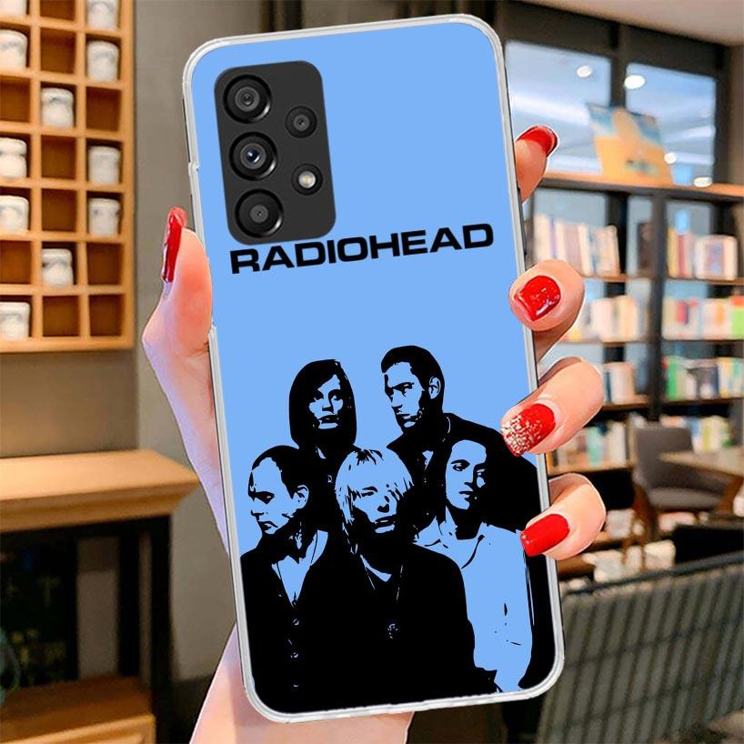 

Bnad R-Radiohead Phone Case For Samsung Galaxy A12 A22 A32 A52 A72 A02S Phone Case Note 20 Ultra 10 S10 Plus A51 A71 A50S A20S A Samsung A50