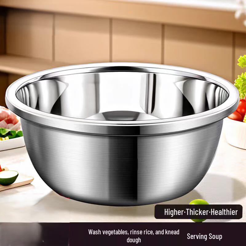 Zhi Shi Stainless Steel Multi-Purpose Kitchen Bowl