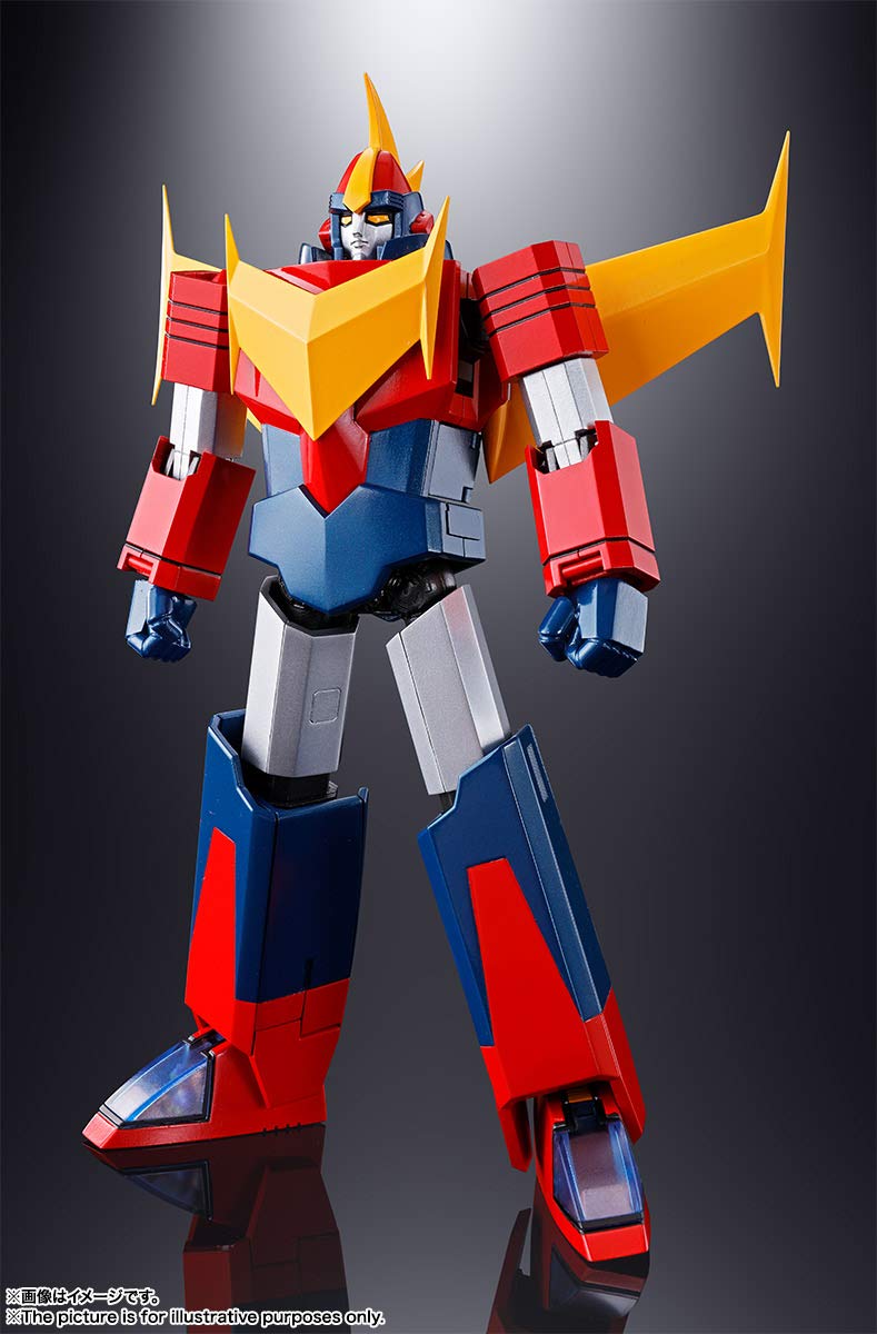

TAMASHII NATIONS Chogokin Damashii Invincible Super Robot Zambot 3 Zambo Ace 180mm ABS PVC Painted Action Figure GX-81 Approx. Die-cast & &