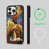 Demon Slayer Phone Case Magnetic Case For IPhone 16 14 13 12 11 15 Pro Max Plus For Magsafe Wireless Charge Cover
