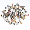 200pcs/lot 2/2.5/3/3.5/4mm Copper Spacer Beads Loose Beads Big Hole Beads For Jewelry Making DIY Handmade Accessories