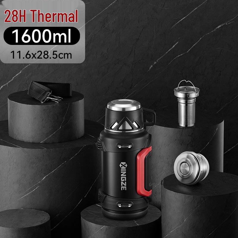 2026 Year of the Horse 5L Stainless Steel Insulated Thermos Cup for Winter Outdoor Car Use