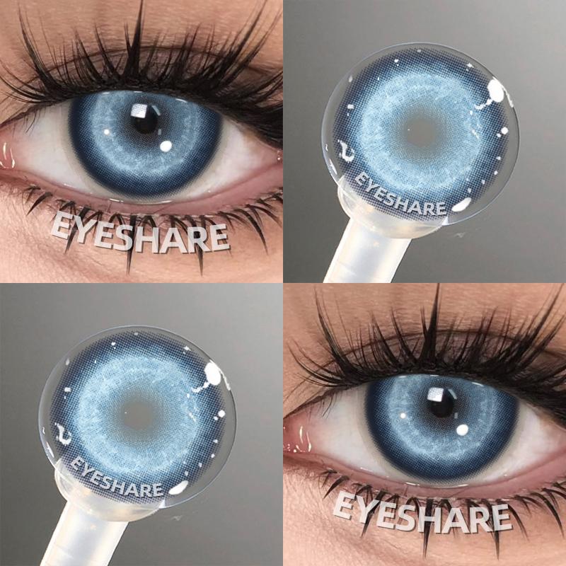 

2Pcs Color Contact Lenses for Eyes Anime Cosplay Colored Lenses Red Lens Blue Multicolored Lenses Cosmetic Beauty Lens 0