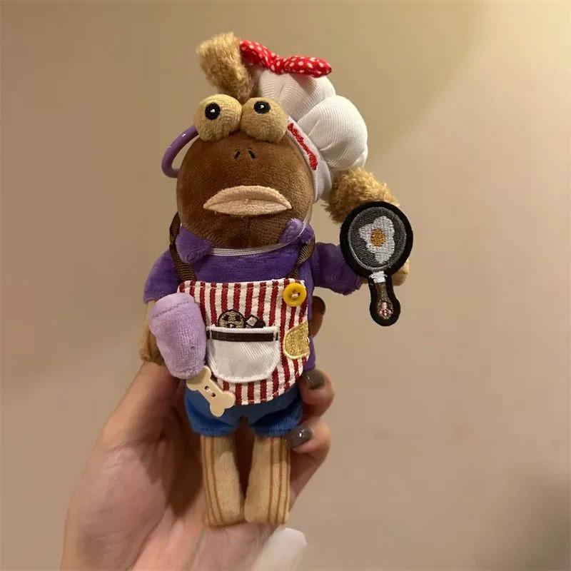 Squarepant Bikini Spongebob Bottom Resident Plush Toy Keychain Gift Pendant