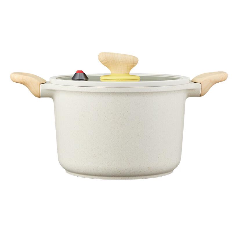 COOKER KING Суповая кастрюля с антипригарным покрытием, диаметр 22 см, микроскороварка.
