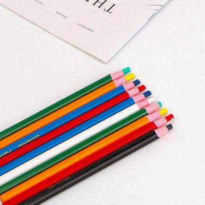 6pcs Multicolor Fabric Tailors Chalk Erasable Marker Patchwork Clothing Pattern DIY Sewing Tool Needlework Pencil Accessories