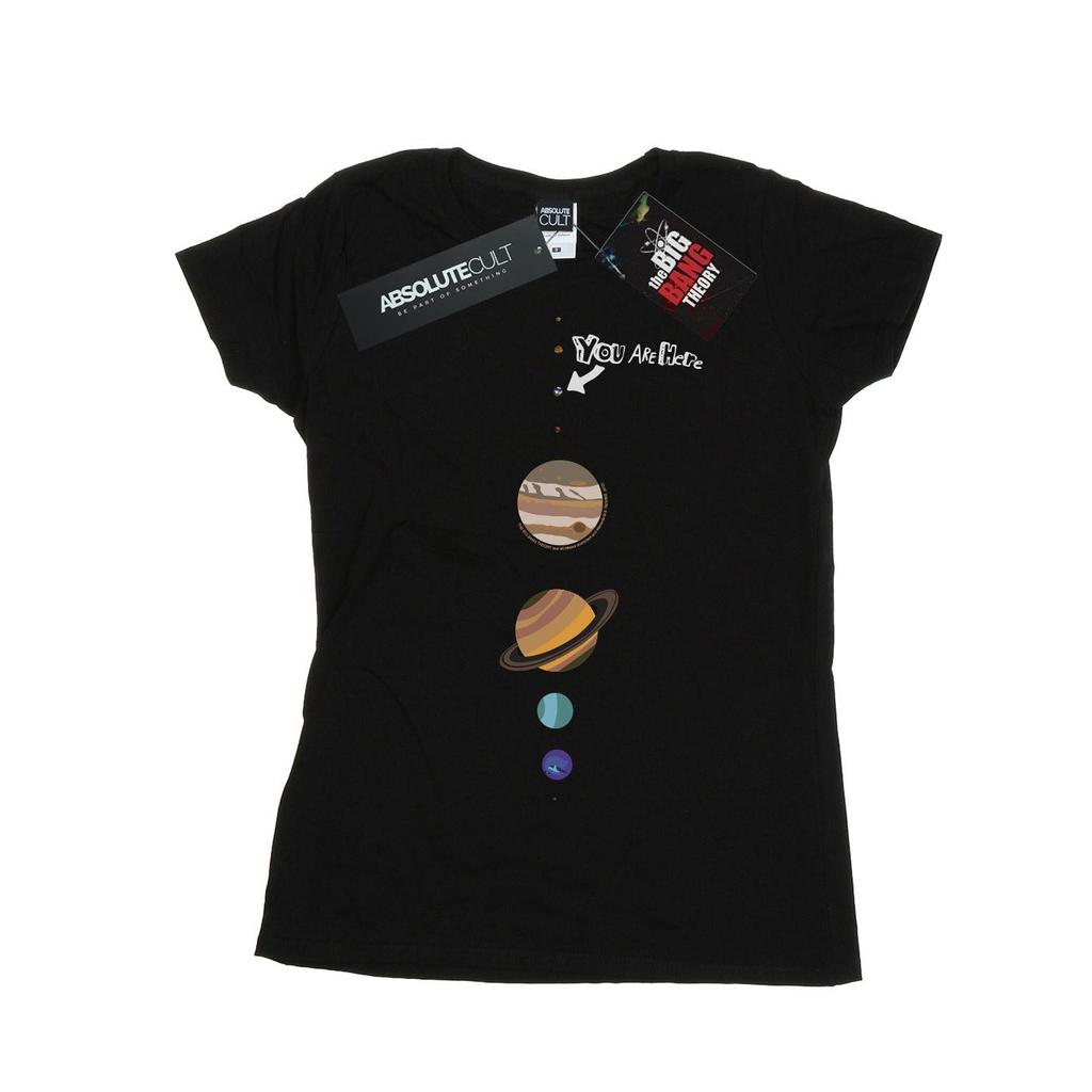 The Big Bang Theory Womens/Ladies You Are Here Cotton T-Shirt