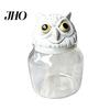 Contenant de stockage pour sachets de thé Pot à épices Pots en verre étanches avec couvercles en forme de chapeau de sorcière/hibou Scellés Contenants étanches à l'humidité pour assaisonnements et aliments secs Décoratifs