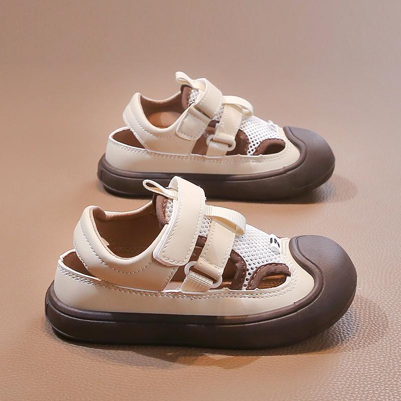 Summer Children's Velcro Hollow Sports Frame Shoes Outdoor Sandals Children's Shoes Beach Shoes Board Shoes