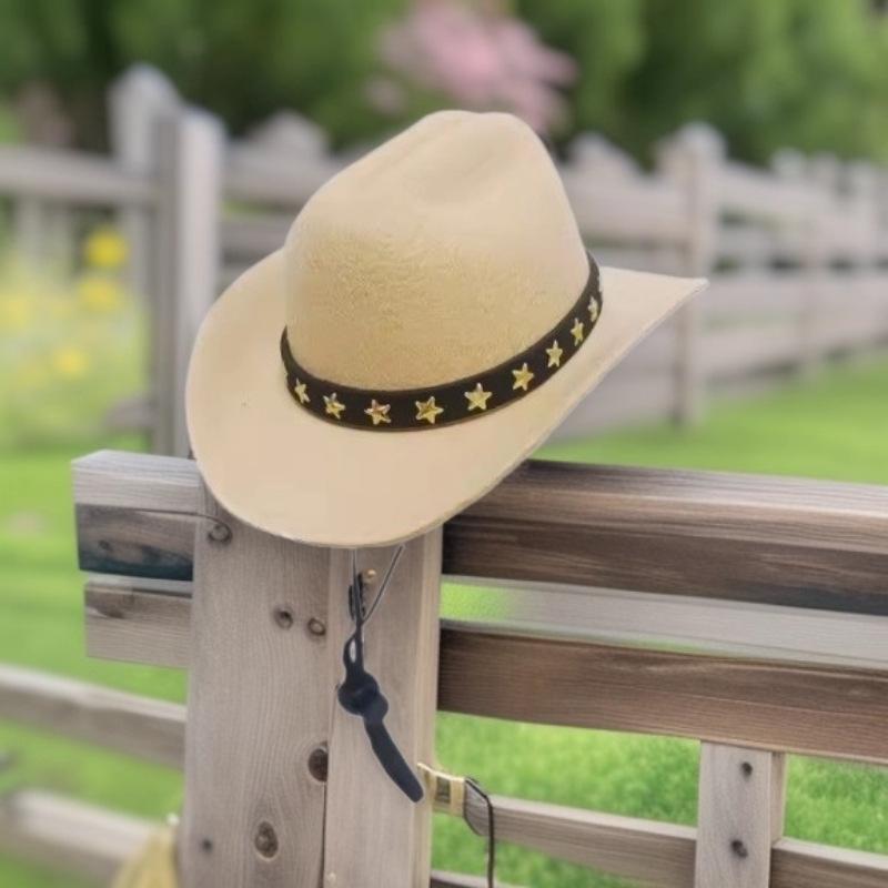 Pet Kitten & Dog Cowboy Hat - Western Style Birthday Party & Festival Mini Hat 