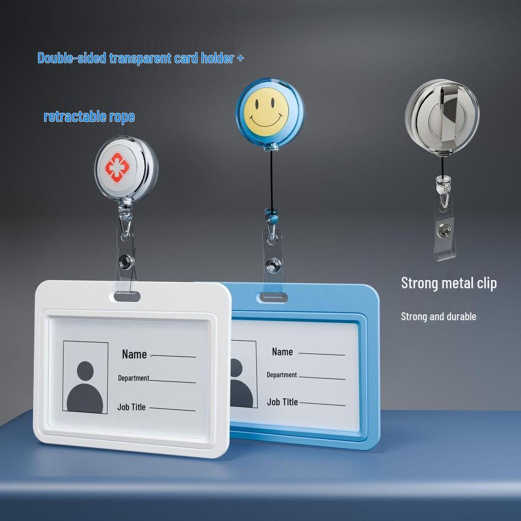 Retractable Badge Lanyard for Hospital ID Cards