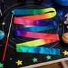 Rhythmische Sportgymnastik Band Farbverlauf Tanz Übungsgerät Gymnastik Tanz Bänder für Vorschulkinder Musikstunden