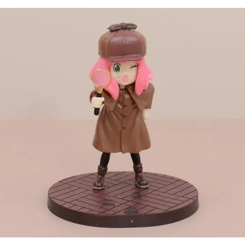 SPY×FAMILY Anya Forger as Detective Anime Action Figure Toys 13CM