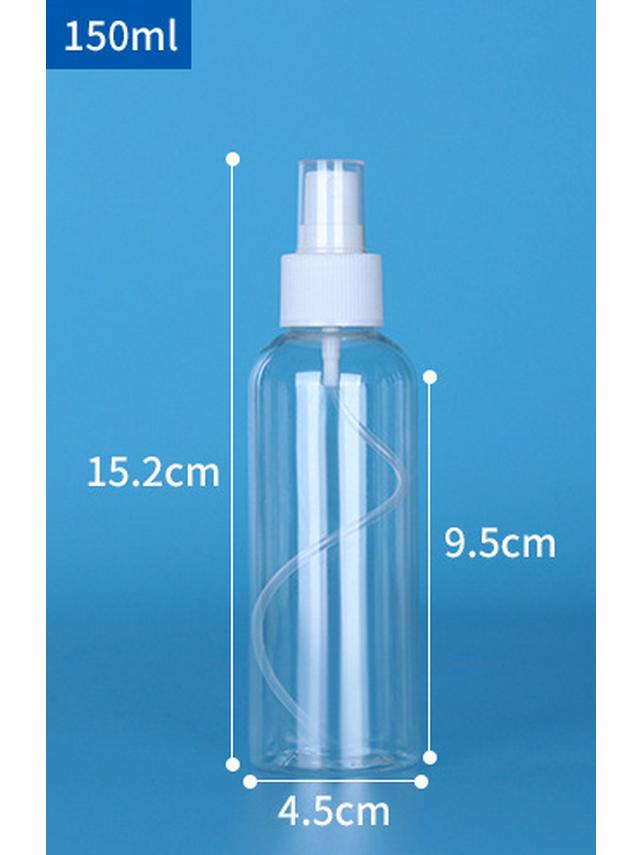Transparent PET Spray Bottle for Cosmetics - 30ml/50ml/100ml