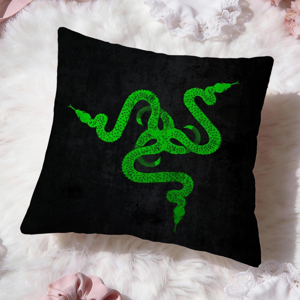 Retro R-RazerS Cushion Cover Premium Comfort Reversible Pillow Cove -Two In One Design for Any Room & Car Interior
