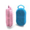 New Silicone Double-Sided Bath and Shampoo Brush - Deep Clean Exfoliating Back Scrubber for Adults