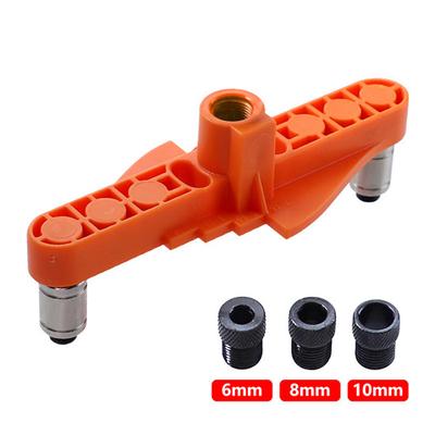 Woodworking Dowel Jig Drill Guide Kit 6/8/10mm Center Scriber Locator Wood Doweling Hole Drill Jig For Straight Holes