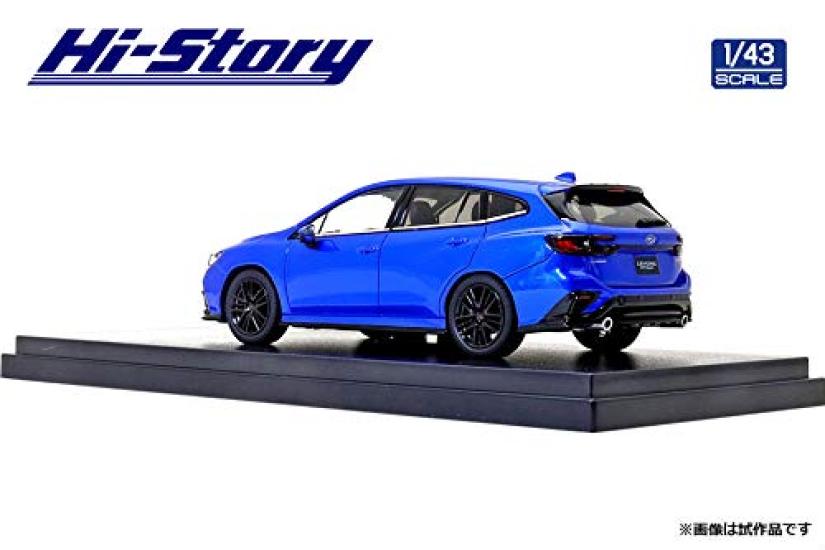 Hi Story Scale Subaru Levorg STI Sport STI Sports Parts WR Blue Pearl Finished Model HS333WB 1/43 (2020)