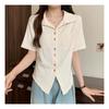 NaVaVa Women Elegant V Neck Collar Short sleeVe Blouse Nb2141