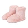 Winter new fluffy boots women's piled thickened warm cotton shoes room non-slip casual versatile cotton slippers