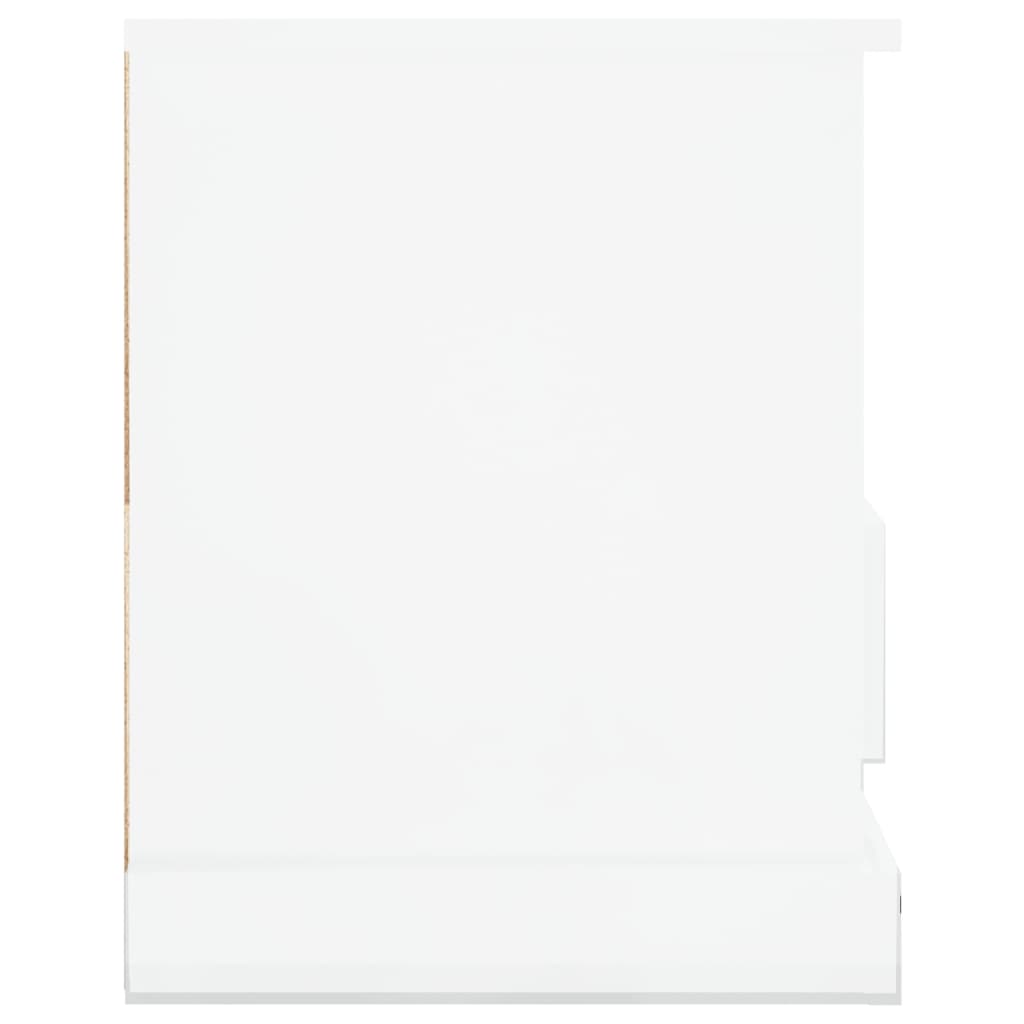 Vidaxl TV Cabinet, White High Gloss, 93X35.5X45 Cm