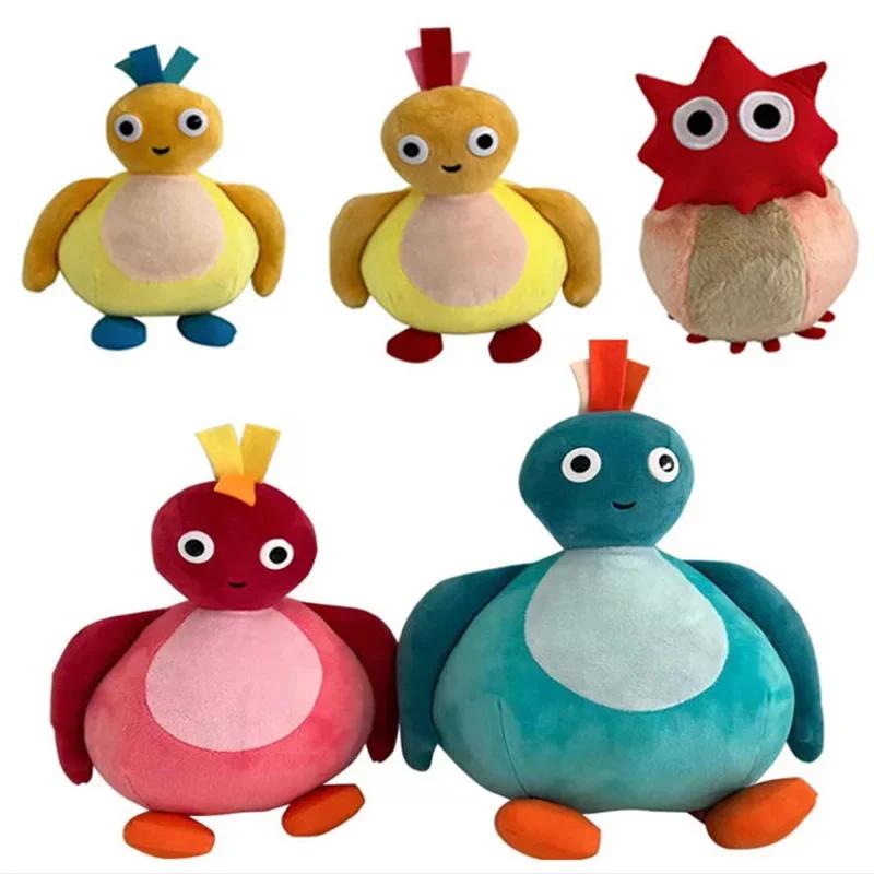 Anime Twirlywoos Plush Toys Cartoon Great BigHoo Toodloo Chickedy Chick Peekaboo Cosplay Dolls Stuffed Animals Plushie Xmas Gift