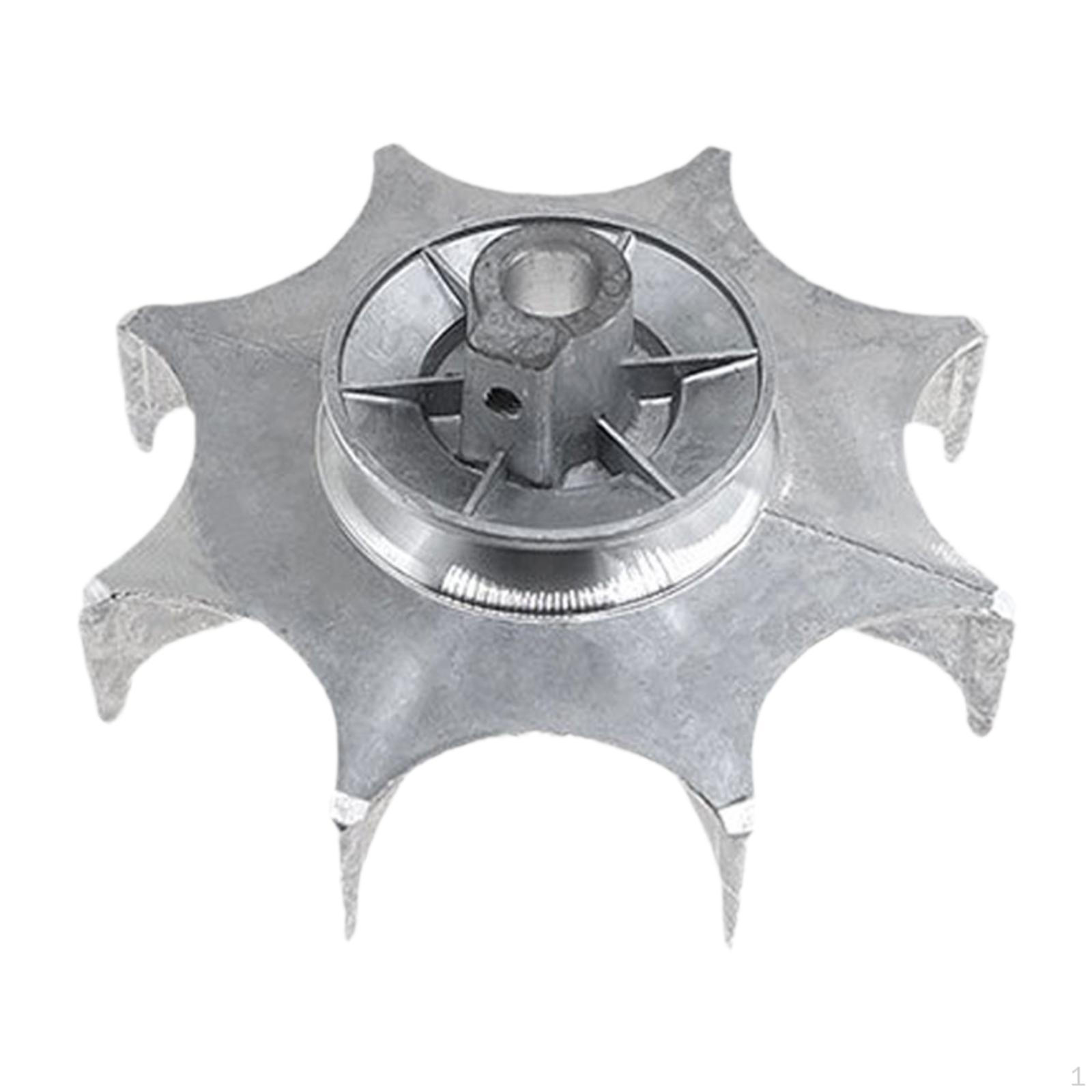 

Адаптер шкива двигателя Колесо вентилятора стиральной машины Цельный металл Эффективная передача Устраняет шумы 12mm