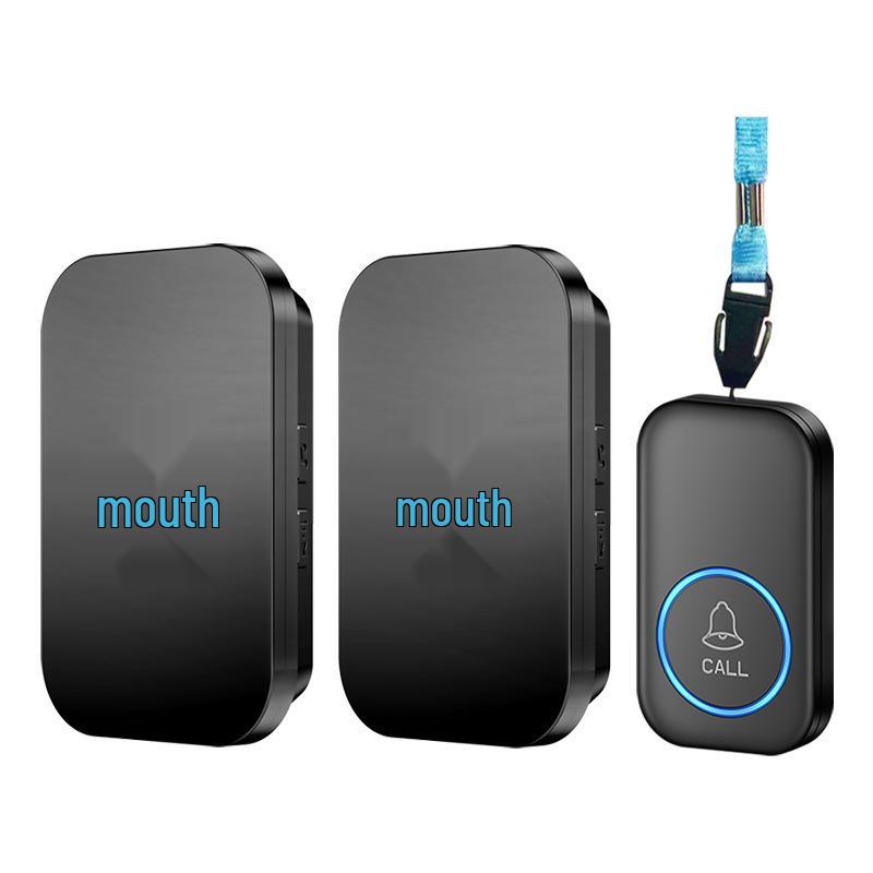 Wireless Elderly Emergency Call Button - Waterproof Bedside Alarm Bell Standard